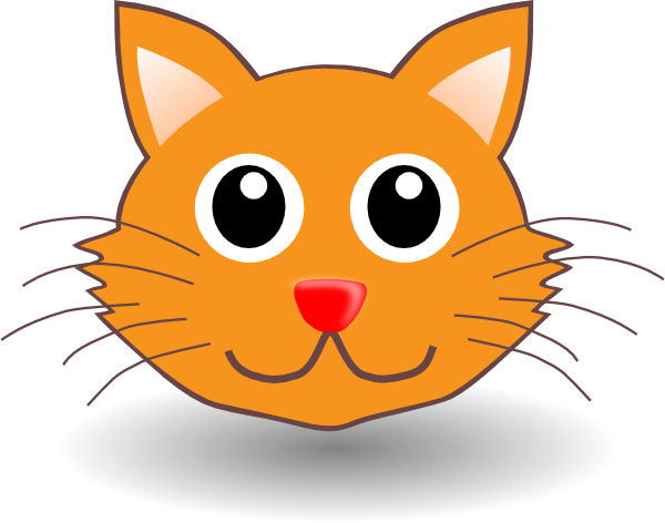Cartoon Kitty Face Clip Art  at Clker com vector clip art  