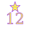 Number 12 Chart For 2021 Clip Art