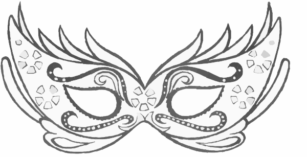 Mascara De Carnaval Clip Art at Clker.com - vector clip art online