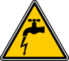 Danger Electric Leakage Clip Art