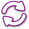 Reload Purple Clip Art