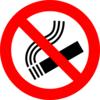 No Smoking Sign Clip Art