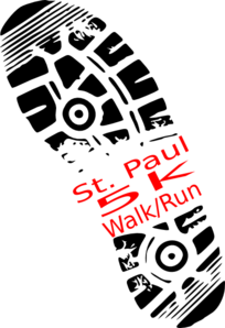 St. Paul 5k Run Clip Art