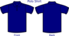 Dark Blue Polo Shirt 2 Clip Art