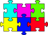 Puzzle Complete Big Clip Art