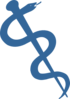 Rod Of Asclepius Connected Clip Art