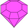 Pink Gem Clip Art