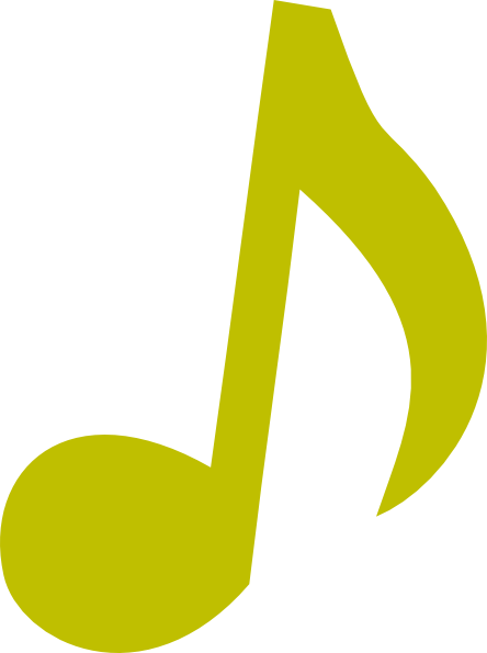 Green Music Note Clip Art at Clker.com - vector clip art online