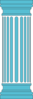 7 - Light Blue Column Clip Art
