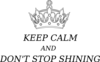 Keep Calm Crown Clip Art
