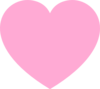 Pink Heart Clip Art