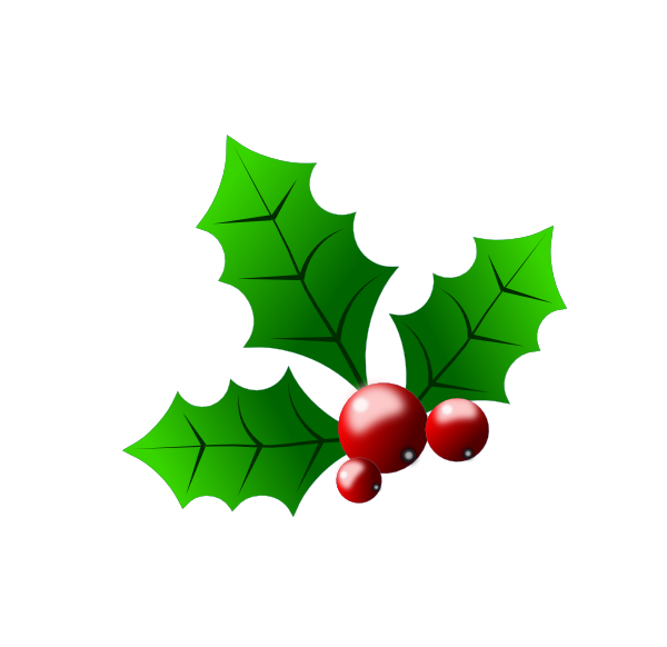 Holly With Berries Clip Art at vector clip art