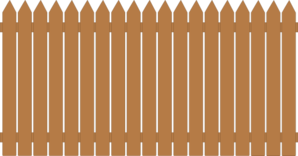 Wooden Fence Hd Clip Art at Clker.com - vector clip art online, royalty
