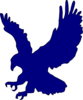 Blue Eagle Clip Art