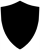Black Shield Clip Art