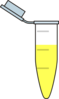Eppendorf Yellow Liquid Clip Art