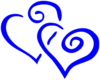 Intertwined Hearts Clip Art
