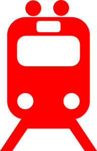 Red Train Clip Art