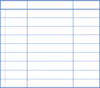 Table Template Multicolumn Clip Art