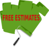 Paint Free Estimate Clip Art