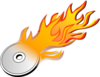Cd Burn Icon Clip Art