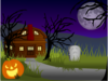 Halloween Haunted House Clip Art