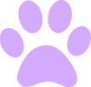 Paws Purps Clip Art