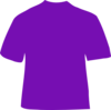 Purple Shirt  Clip Art