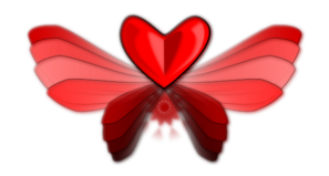 Wing Love Heart Clip Art