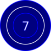 Number 7 International For 2021 Clip Art