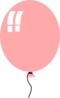 Pink Ballon Clip Art