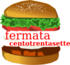 Burger With Space Clip Art