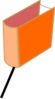 Orange Book Clip Art