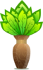 Plant And Vase Clip Art