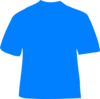 Sky Blue Shirt Clip Art at Clker.com - vector clip art online, royalty ...