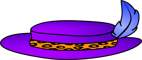 Flat Hat Clip Art at Clker.com - vector clip art online, royalty free