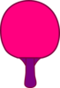 Fuchsia Paddle Clip Art