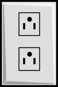 Power Outlet, Us Clip Art