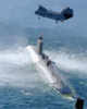 Submarine Personnel Transfer Exercise. Clip Art