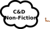C And D Nonfiction Sign Clip Art
