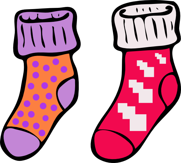 Cartoon Sock : Sock Clip Art At Clker.com | Laleriszar