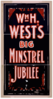 William H. West S Big Minstrel Jubilee Clip Art