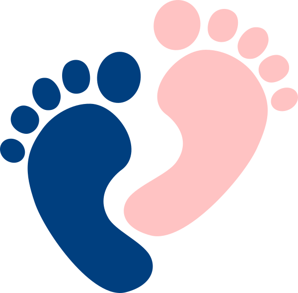 Baby Feet Green Clip Art at vector clip art online, royalty