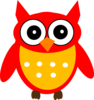 Red Owl Clip Art