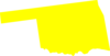 Oklahoma - Yellow Clip Art