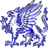 Griffon Logo 3 Clip Art