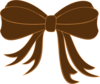 Brown Bow Ribbon Clip Art