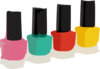 Nail Polish Colors Clip Art