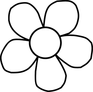Bold White Flower Clip Art at Clker.com - vector clip art online