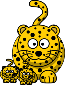 Leopard Baby Clip Art